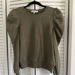 Rebecca Minkoff Olive Green Sweatshirt